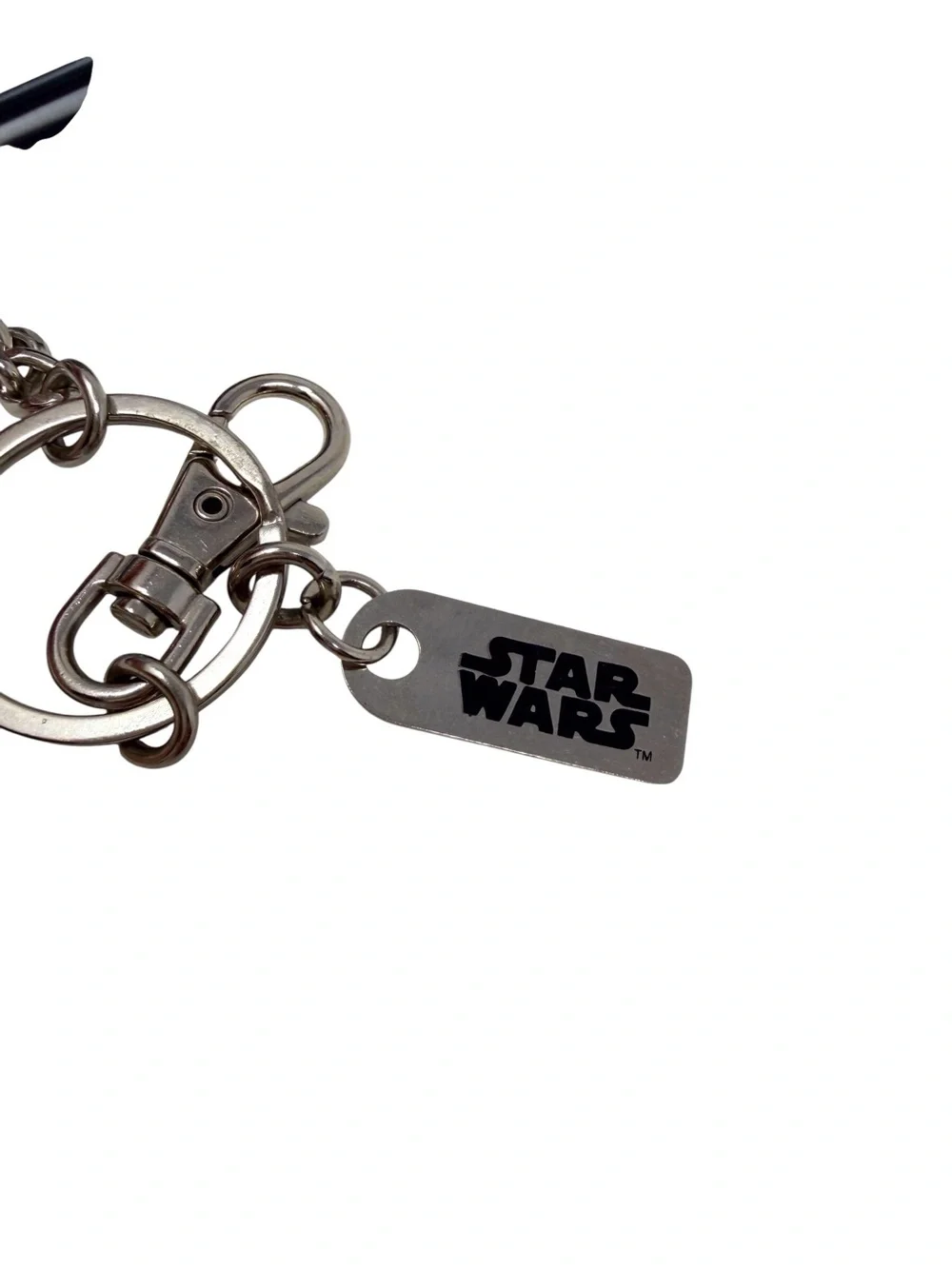 Disney Parks Star Wars Rey Blue light up Lightsaber Keychain Anakin Lightsaber